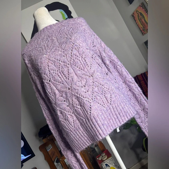 Casa Cabana Lavender Knit Sweater - Picture 2 of 10